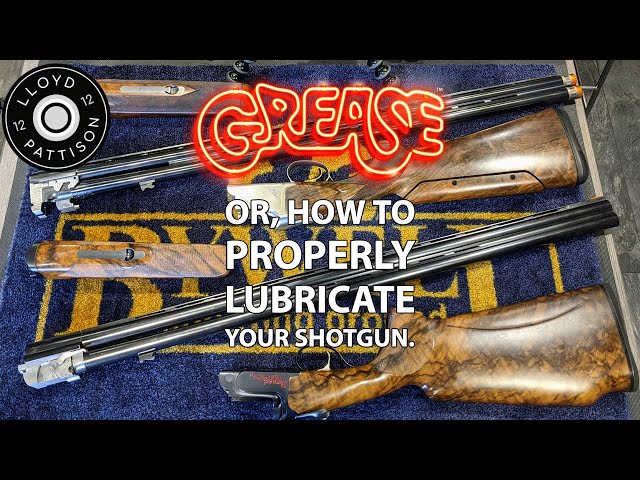 How to lubricate your Shotgun.
