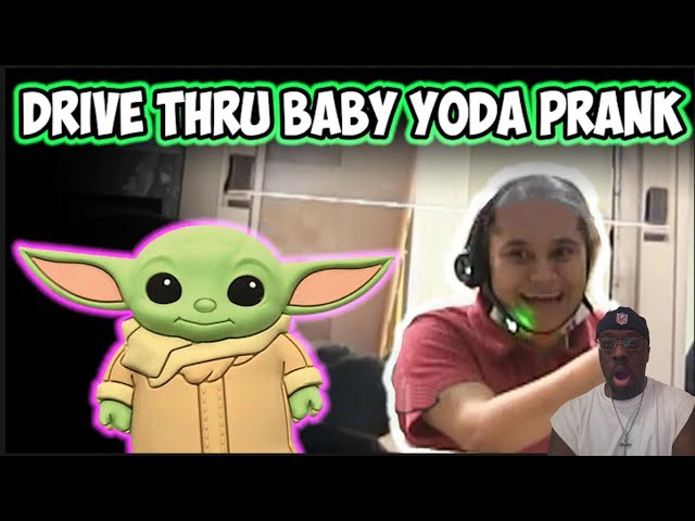 Magic Of Rahat: Drive thru Baby Yoda Prank... Reaction..