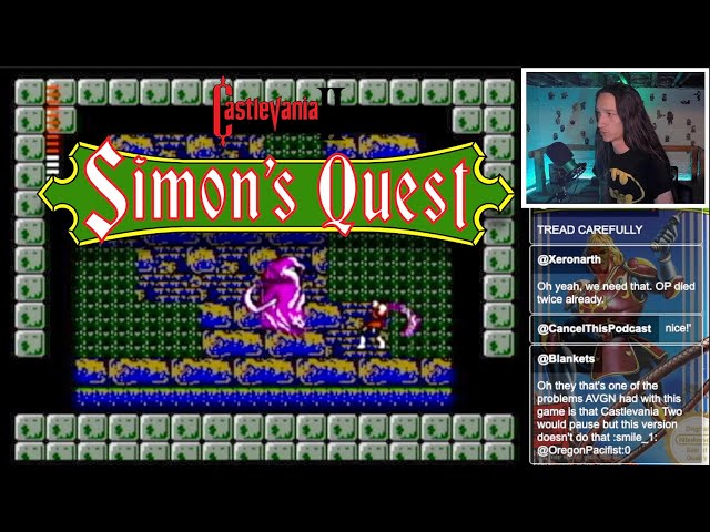 Castlevania II: Simon's Quest Livestream Highlights