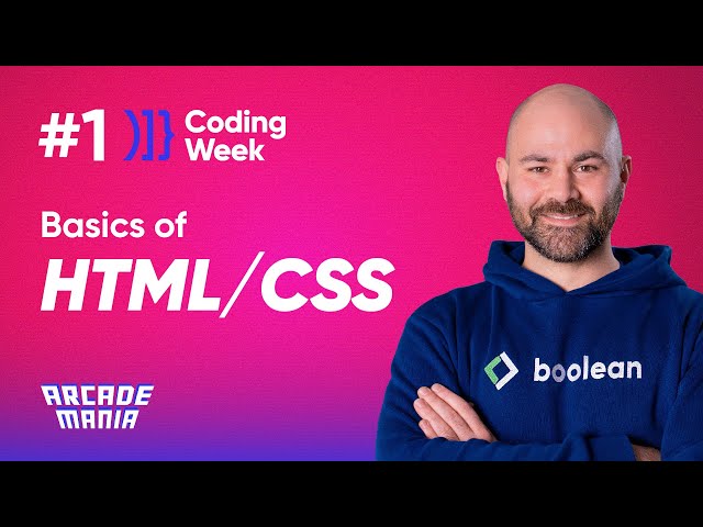 Boolean Coding Week - Introduction to HTML and CSS