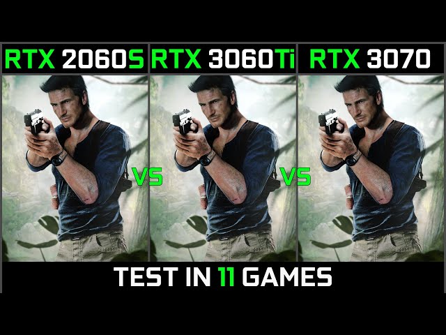 RTX 2060s vs Rtx 3060Ti vs RTX 3070 | Test in 11 Games | 2022