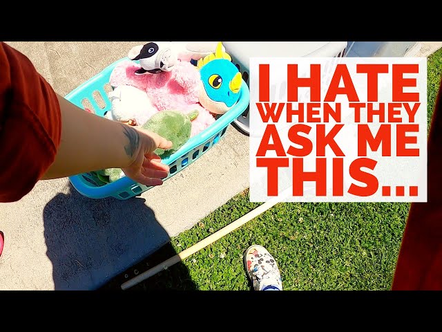 I REALLY Hate This YARD SALE Question! | Garage Sale Hunting to RESELL on Ebay and Poshmark!