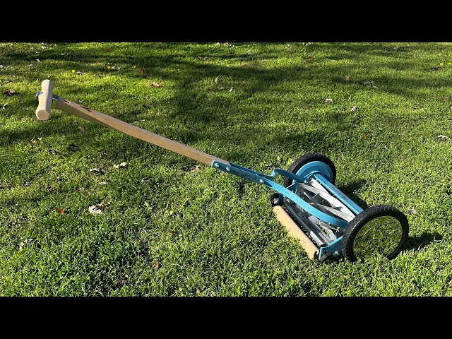 American Lawnmower Co. Classic 16in Reel lawnmower review and test . (YouTube First)