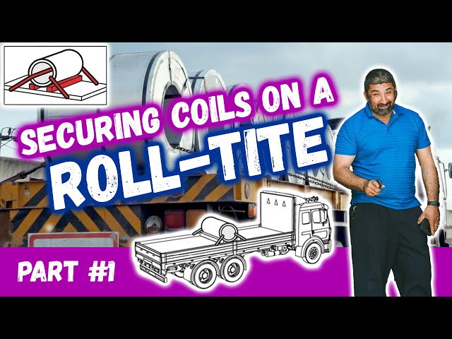 How to Secure Suicide Coils on a Roll-Tite (Placement, Chains, Binders, Tie Down Technique) PART 1/2