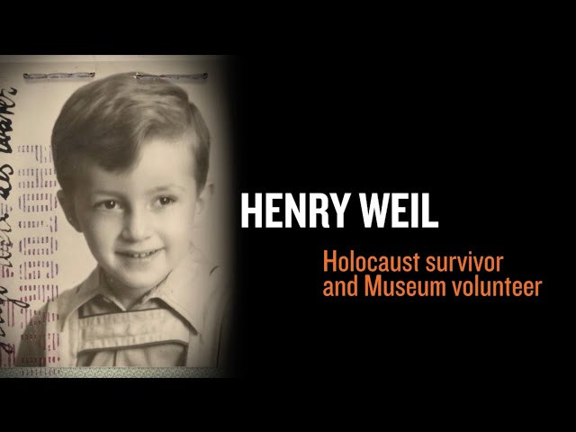 Eyewitness to History: Holocaust Survivor Henry Weil