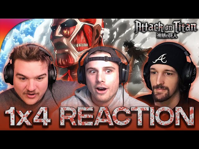 Attack On Titan 1x4 Reaction!! "The Night of the Closing Ceremony: Humanity's Comeback (Part 2)"