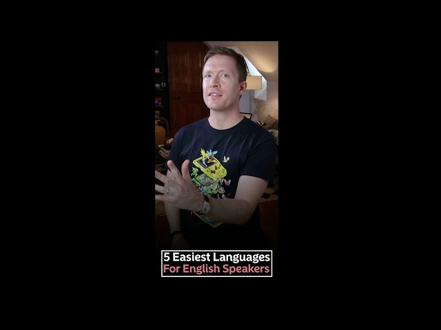The 5 Easiest Languages for English Speakers #Short