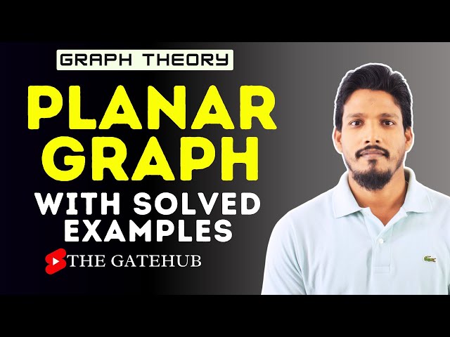 Planar Graph and Non Planar Graph || Planarity of a Graph || GATECSE || Graph Theory