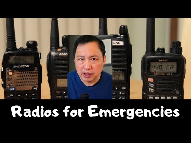 HAM and GMRS Radios for Emergencies - Prepper Awareness