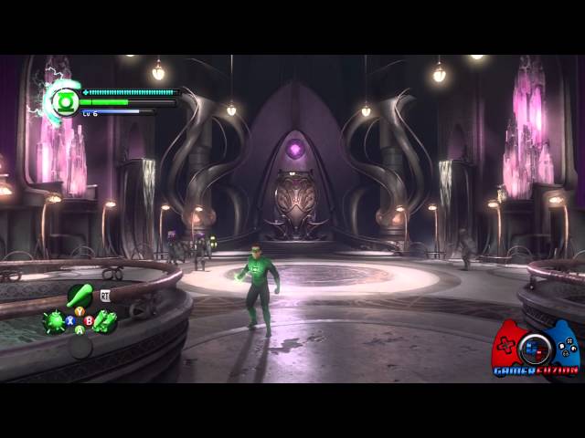 Green Lantern Rise of the Manhunters Walkthrough Part 12 (XBOX 360, PS3, 3DS, WII, DS)