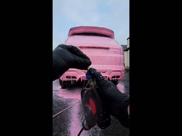 the pressure washing community understands the art of a big reveal