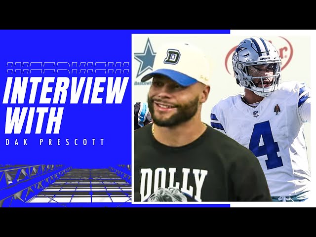 Dak Prescott: Postgame Week 11 #DALvsCAR | Dallas Cowboys 2023