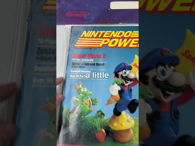 I Graded the 1ST PRINT Nintendo Power from 1988...